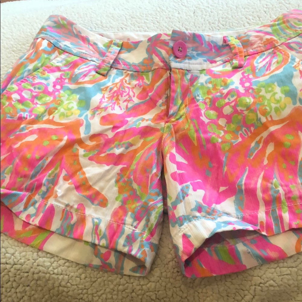 Lily Pulitzer Callahan shorts, great condition!
